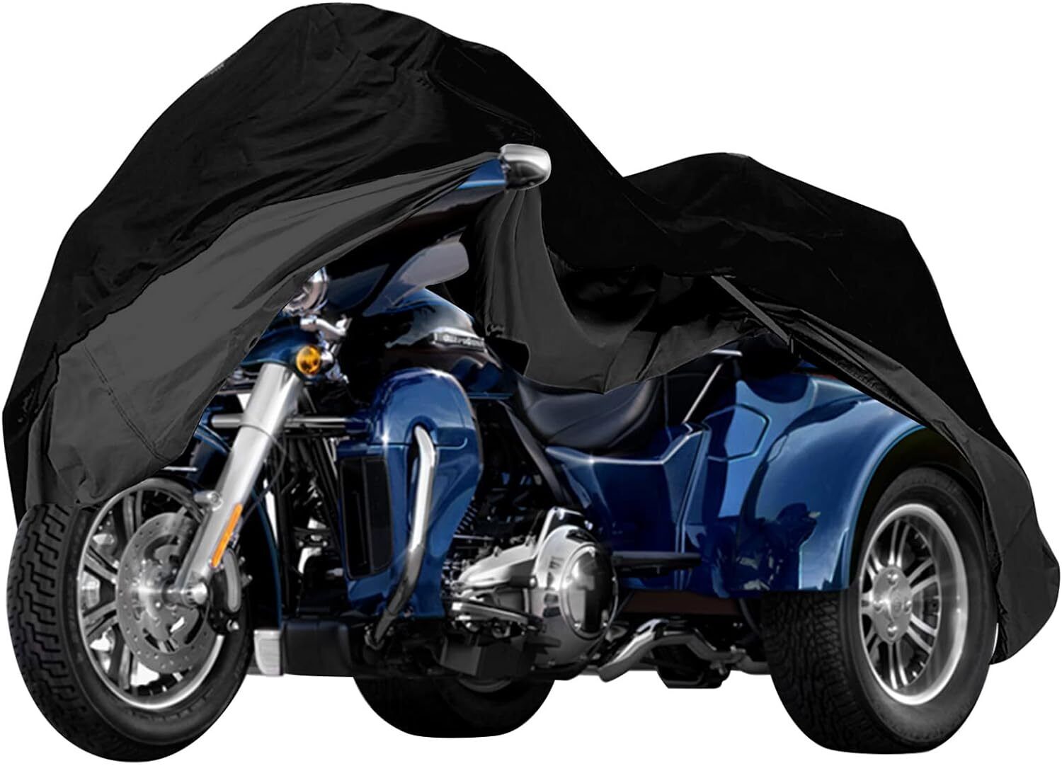 Waterproof Trike Cover Replace for Harley-Davidson and Honda Trike, 420D Oxford