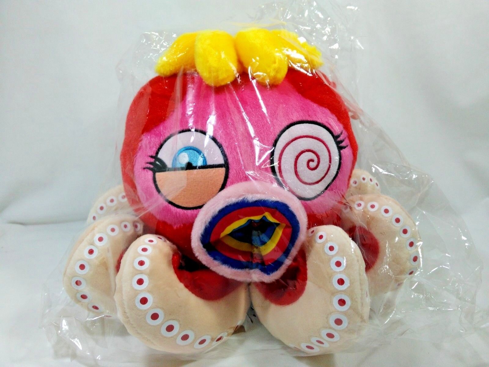 NEW Red DOBTOPUS Japan Takashi Murakami Plush Toy Complex Con x Collect FREE EMS