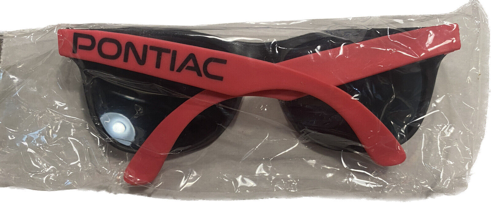 VTG Pontiac Promotional Sunglasses Collectible Neon Pink, New Sealed, 1990’s A