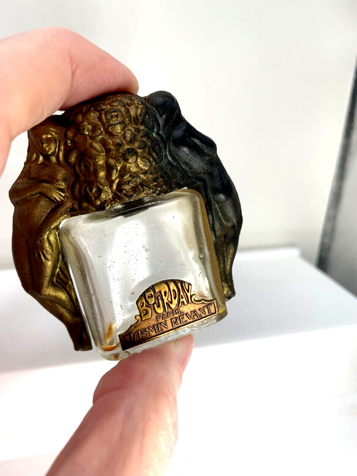 Very Rare  Lalique perfume bottle   Jasmin Revant by Bourday.  Vintage.  1925.