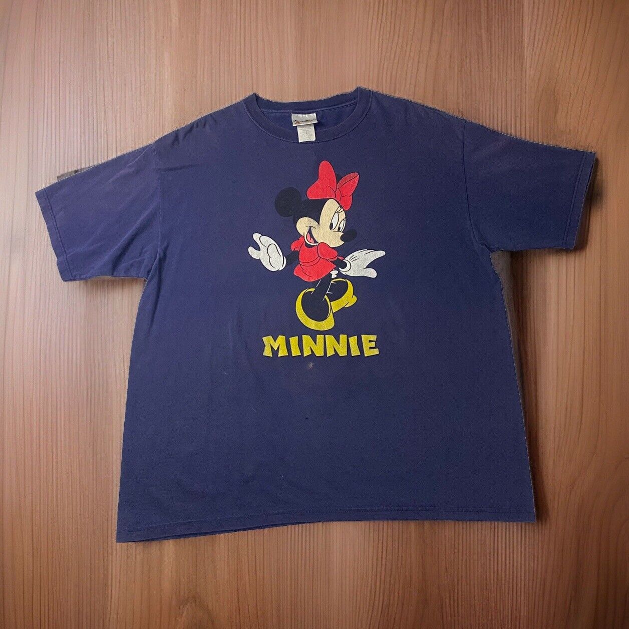 Vintage 80’s 90’s Disney World T Shirt Era Minnie Mouse Made In USA Large L