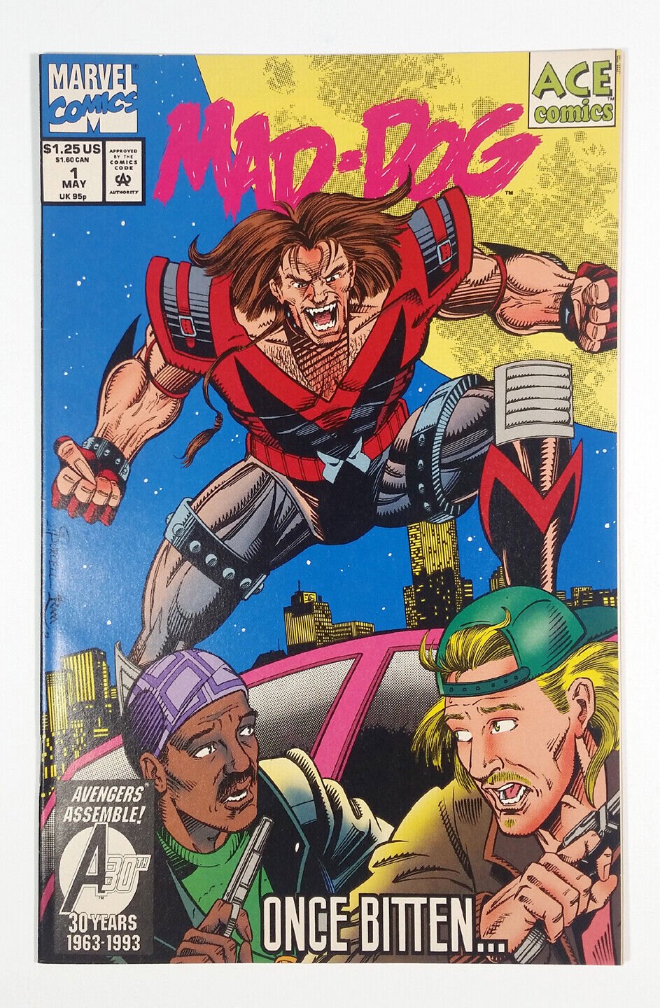 Mad Dog #1 Once Bitten (1983) Marvel Comics  Ltd. Series