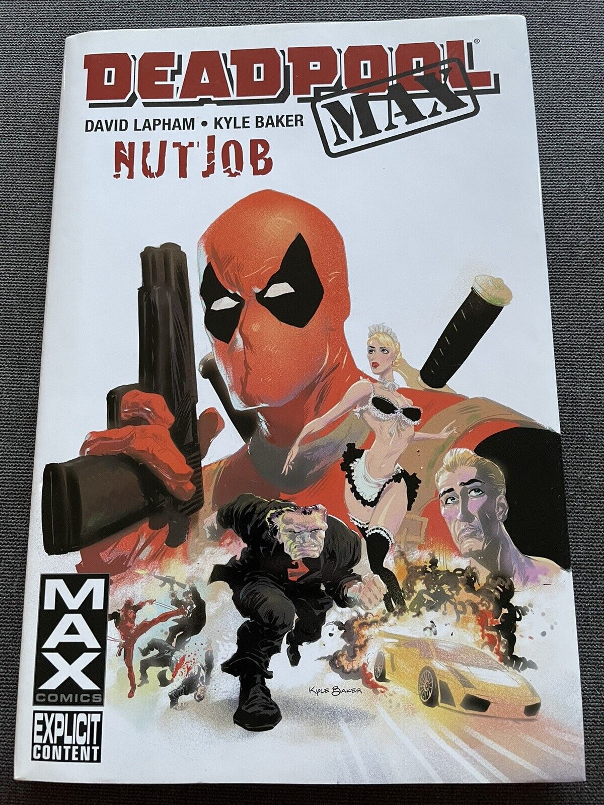 Marvel - Deadpool Max: Nutjob (Hard Cover Book)