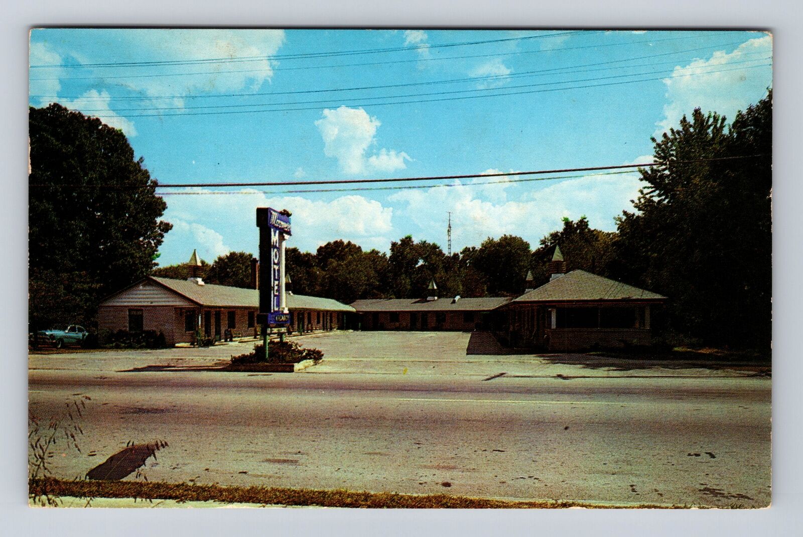 Berea KY-Kentucky, Moore's Motel, Advertising, Antique Vintage Souvenir Postcard