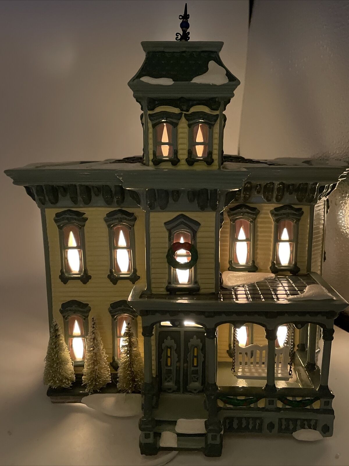 Dept. 56 Christmas Village House Italianate Villa Victorian W / Light & Box