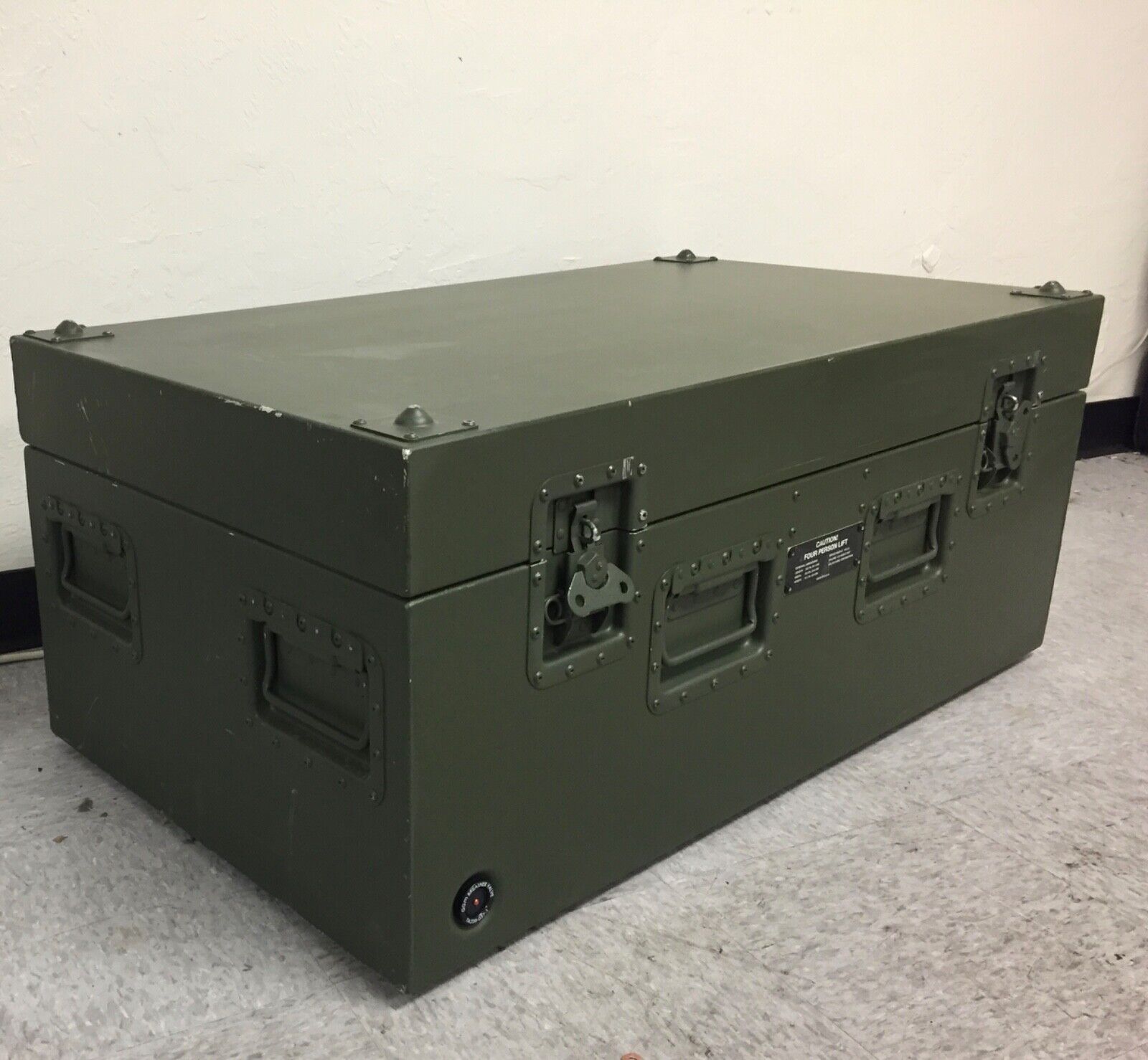 Aluminum Storage Military Case 37\