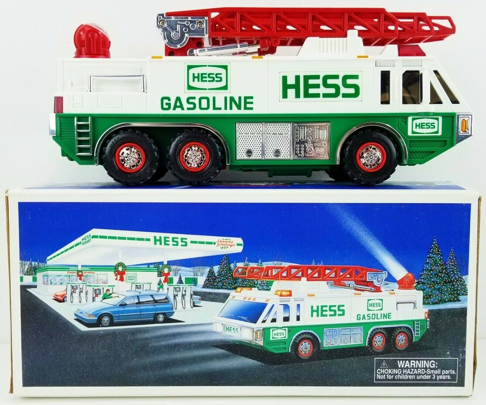 Near Mint Condition 1996 Hess Emergency Truck New In Box