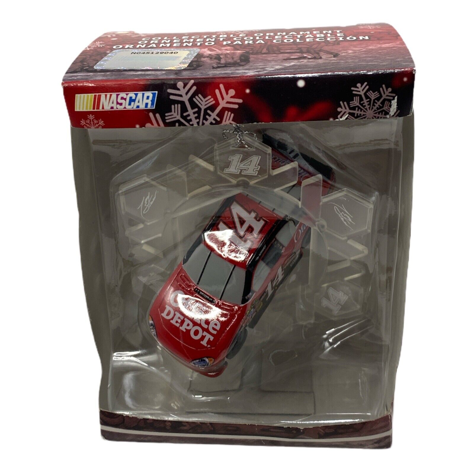 NASCAR Tony Stewart 14 Car Christmas Ornament - New in Box 2010 Issue
