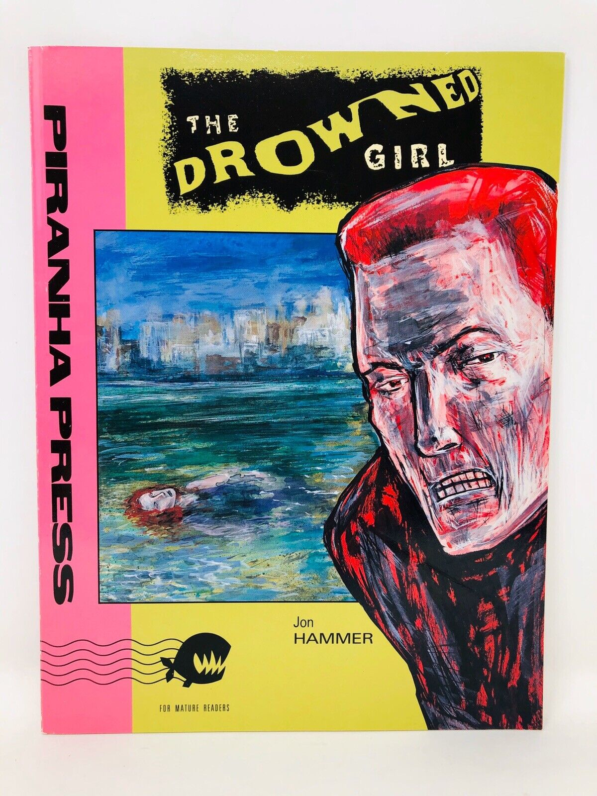 The Drowned Girl Graphic Novel Jon Hammer DC Comics Piranha Press 1990 FP20
