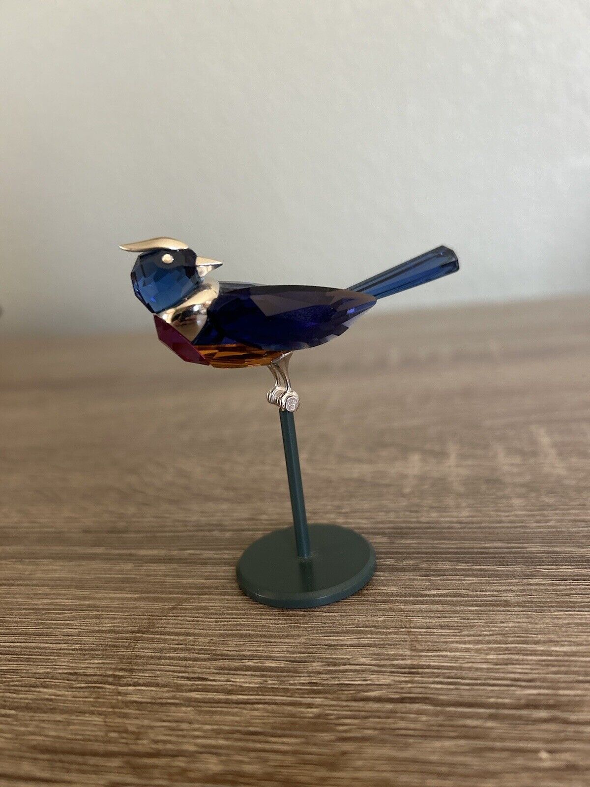 Swarovski Crystal Paradise Bird- Benua Blue