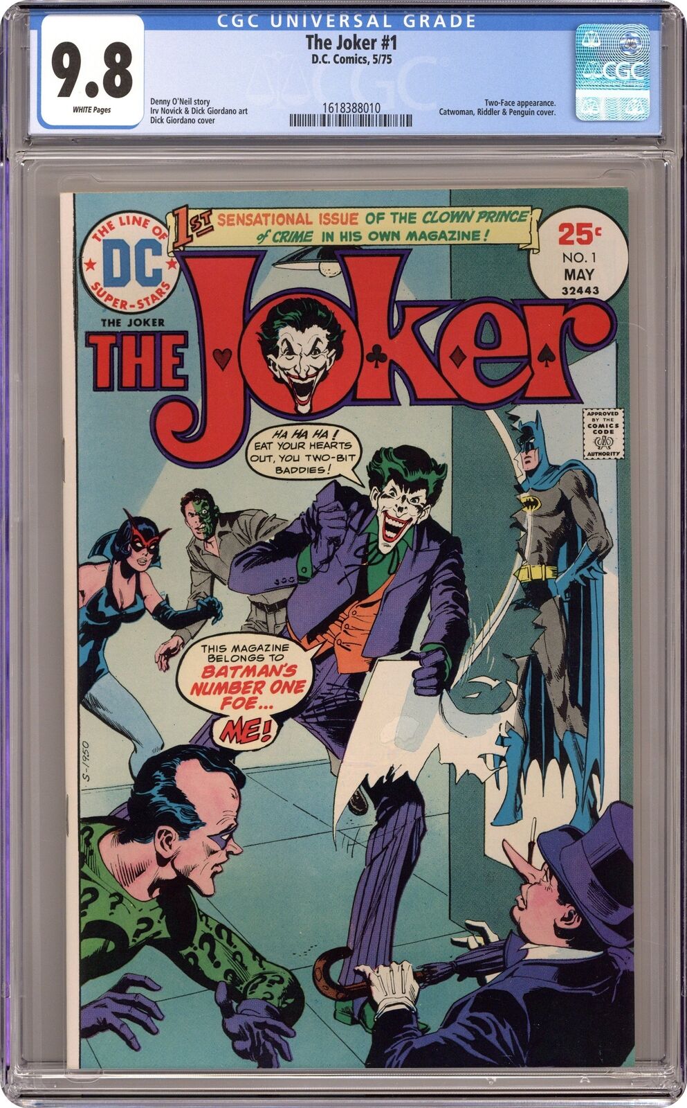 Joker #1 CGC 9.8 1975 1618388010