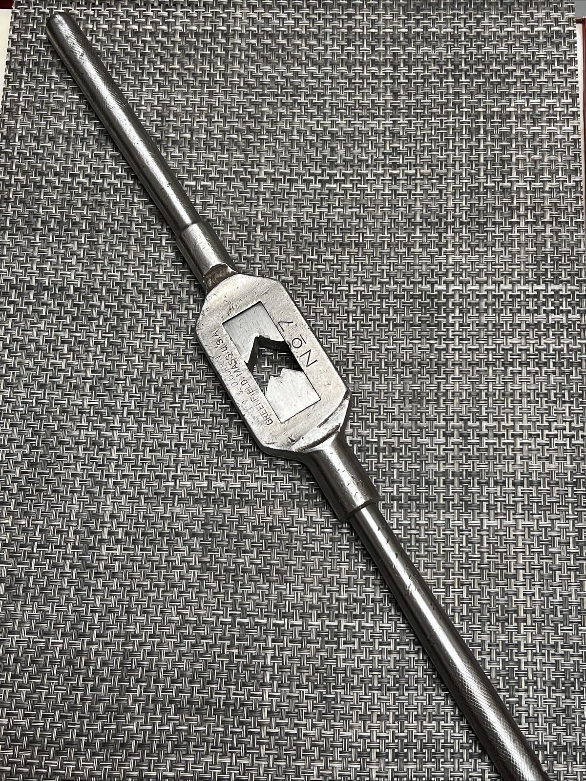 Vintage GTD Greenfield no. 7 Tap Wrench Handle (1-B2)