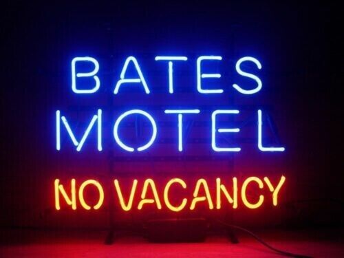 New Bates Motel No Vacancy Neon Sign 17\