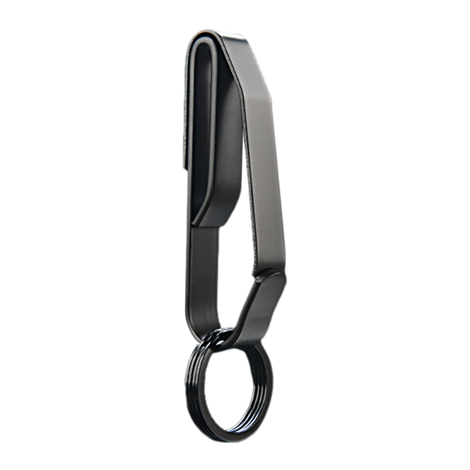Metal Keychain Carabiner Belt Clip Keyring Key Ring Chain Bag Clips Hook Holder