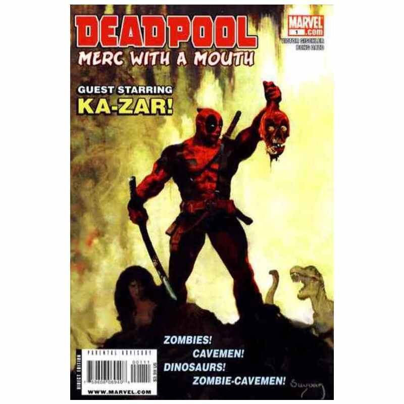 Deadpool: Merc with a Mouth #1 in Near Mint condition. Marvel comics [x: