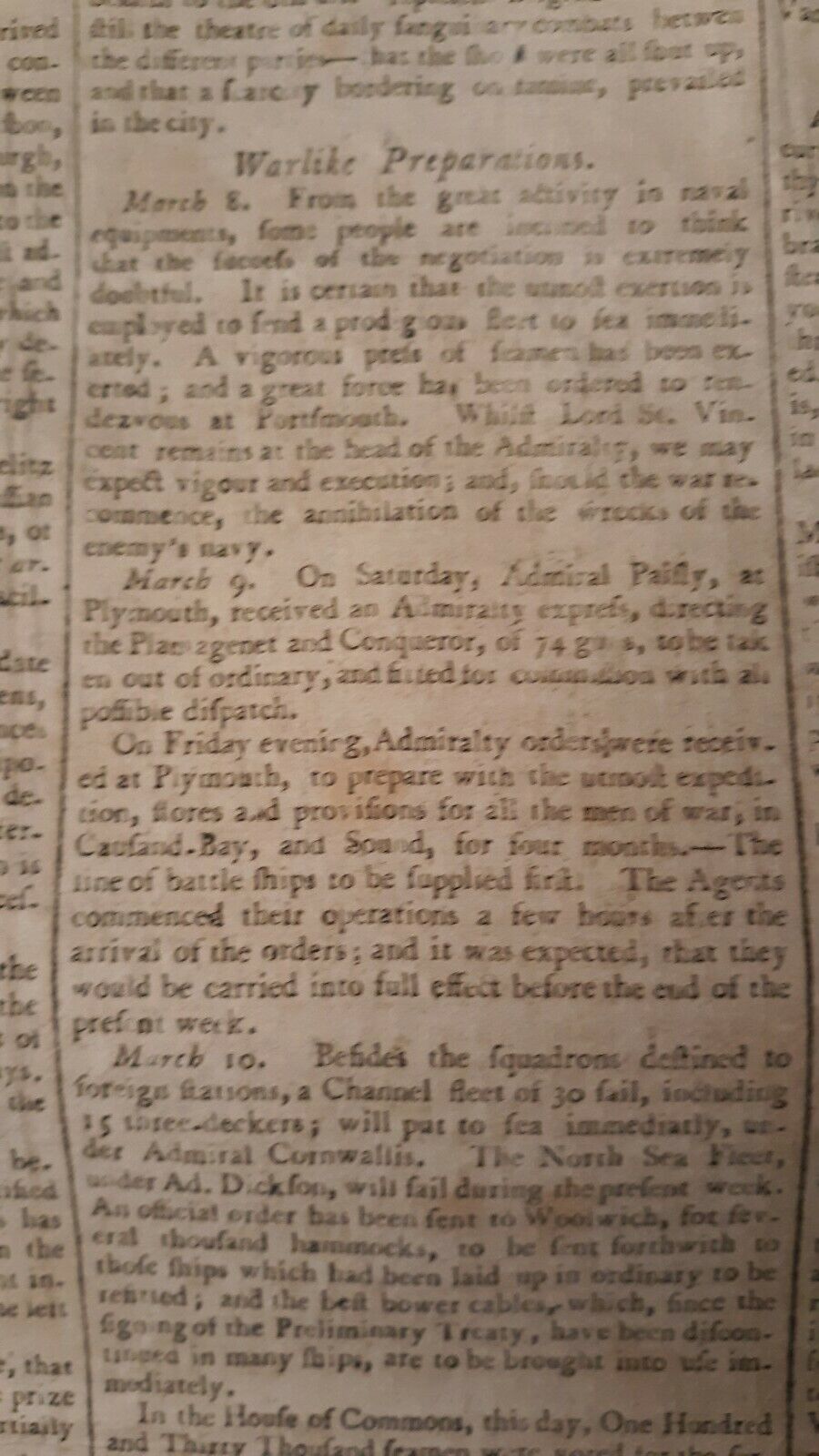 Antique Newspaper May 5, 1802 The National Aegis Worcester MA Indian Act      