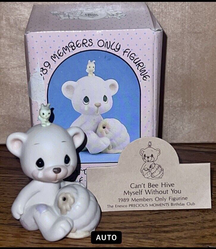 Buy 2 Get 1 Precious Moments-“Can’t Bee Hive Myself Without You Members Only