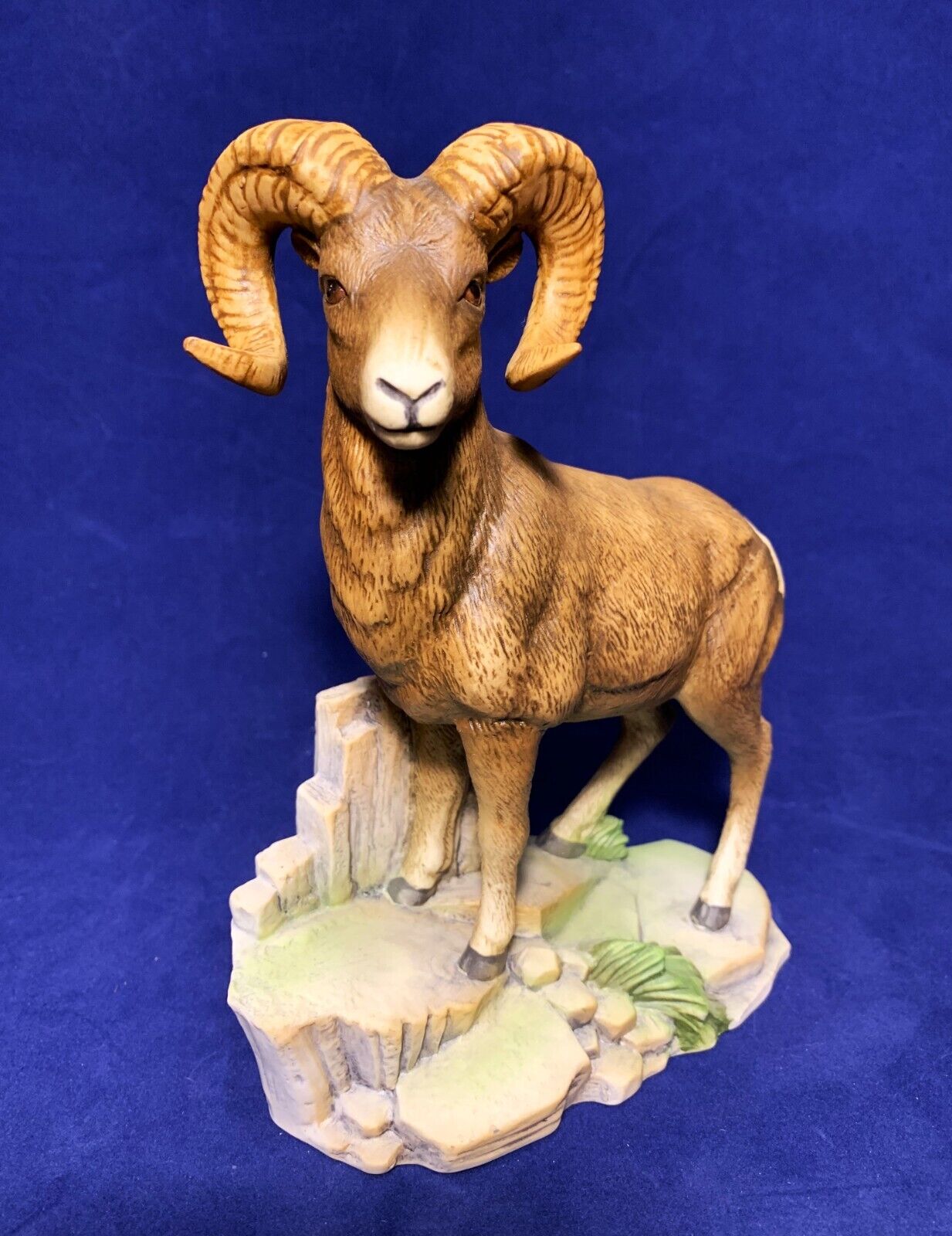 Andrea by Sadek Porcelain Bighorn Sheep #7245, Excellent Condition