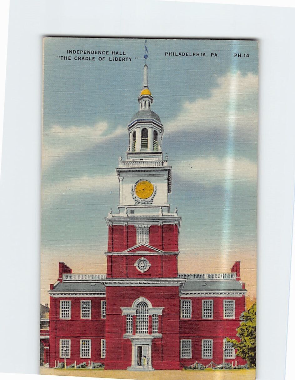 Postcard Independence Hall Philadelphia Pennsylvania USA