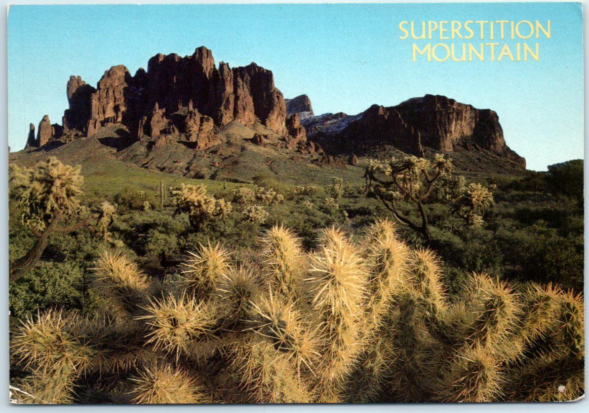 Postcard - Superstition Mountain, Arizona