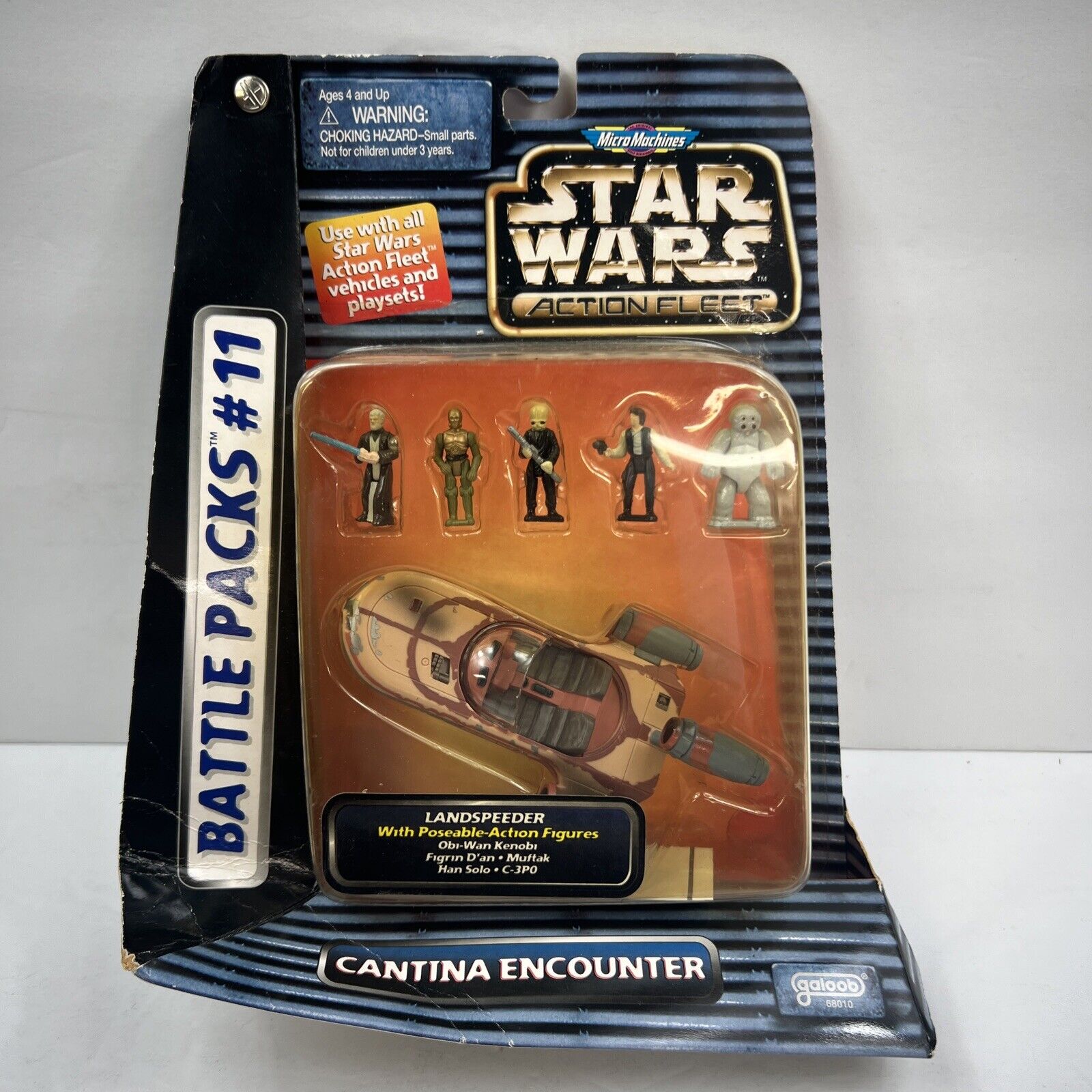 Micro Machines Vintage Star Wars Action Fleet Battle Pack #11 Cantina Encounter