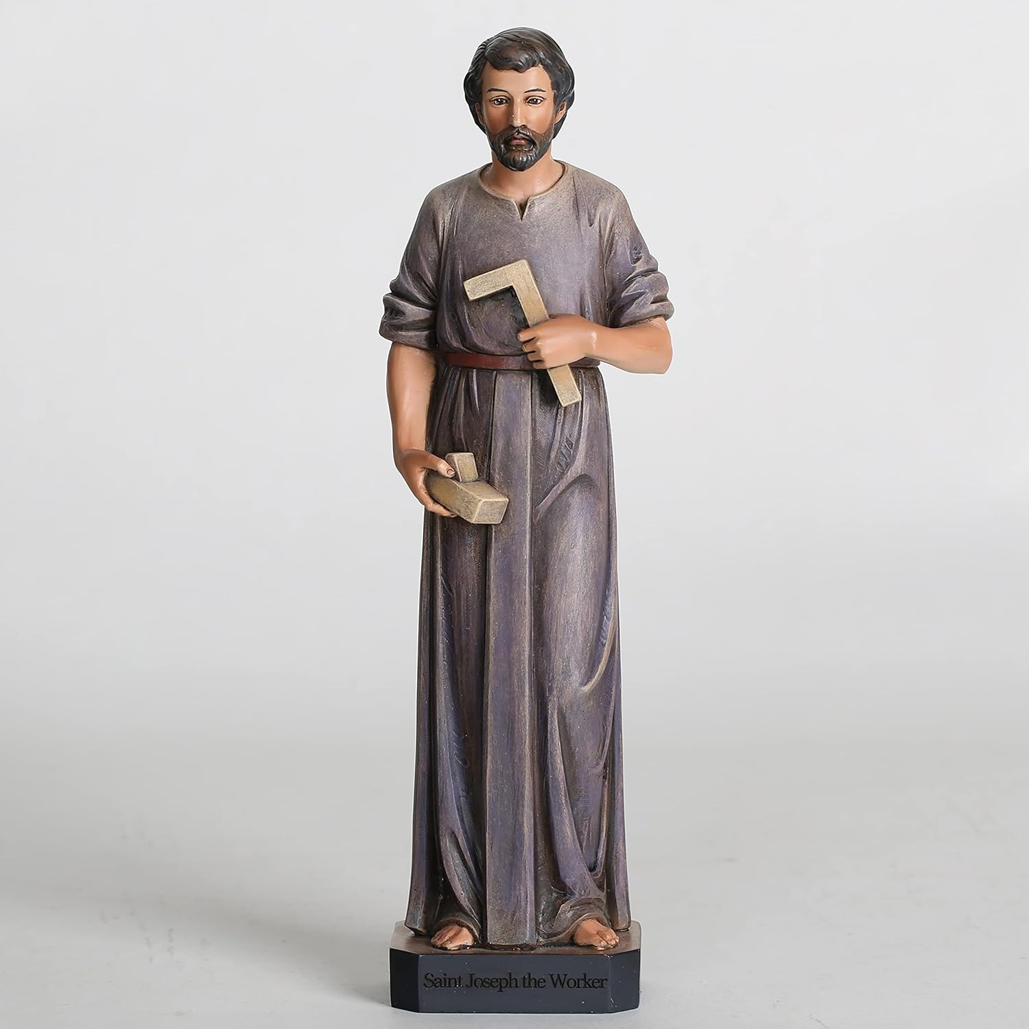 Catholic Saint Joseph Statue the Worker, Catholic Decor Indoor, Religious Gifts 