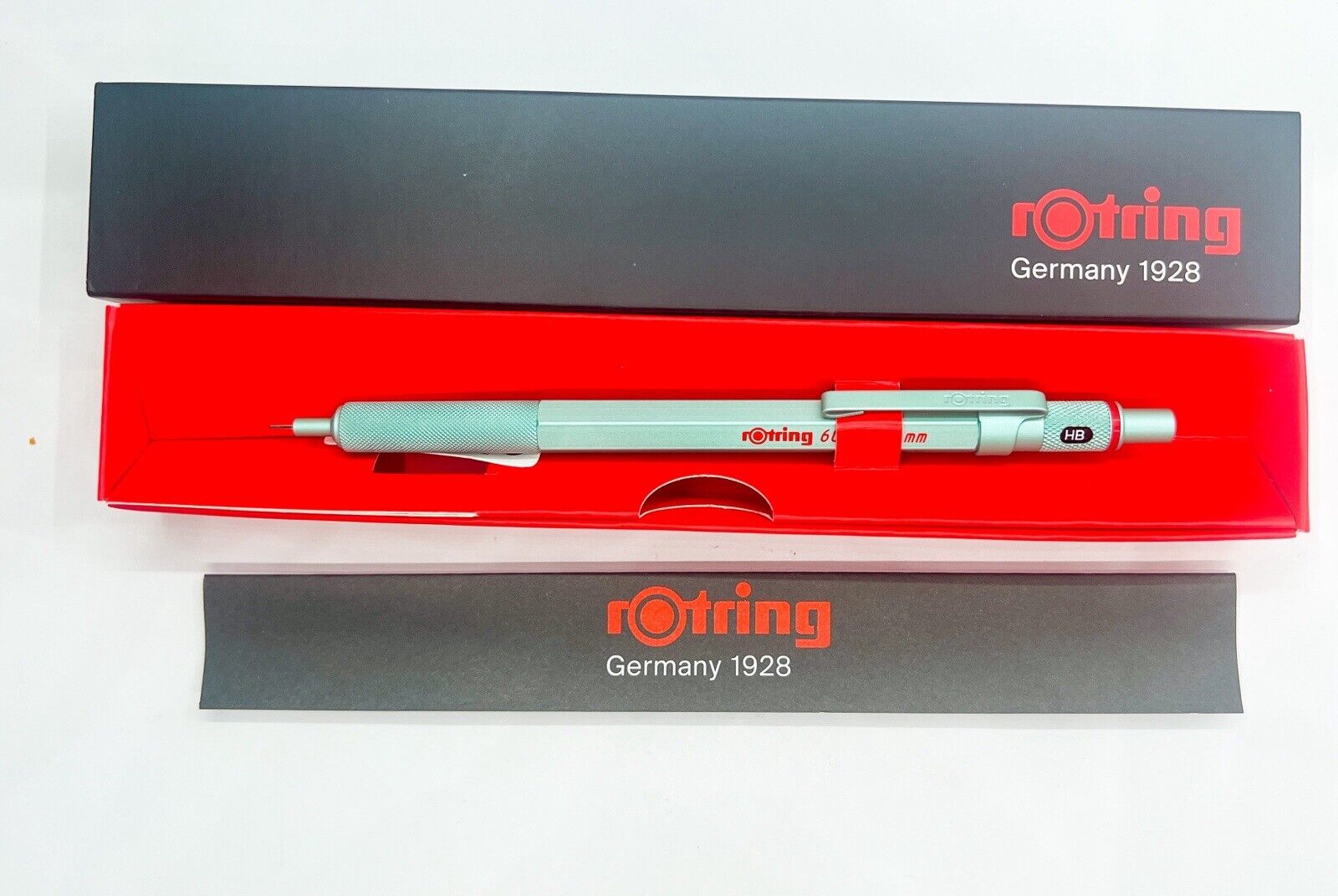New Rotring 600 Kinokuniya Limited Ice Mint Blue Mechanical Pencil 0.5 Nonble