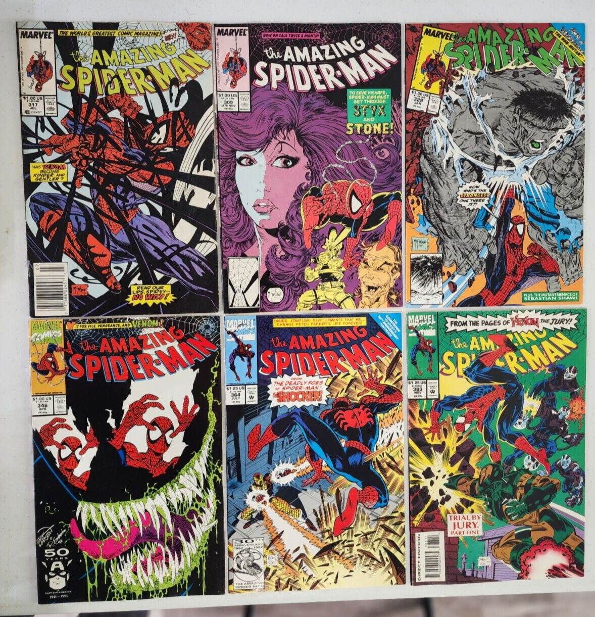 🔑🔥  Amazing Spider-Man Spectacular Web of LOT BULK Related 39 Bks 505
