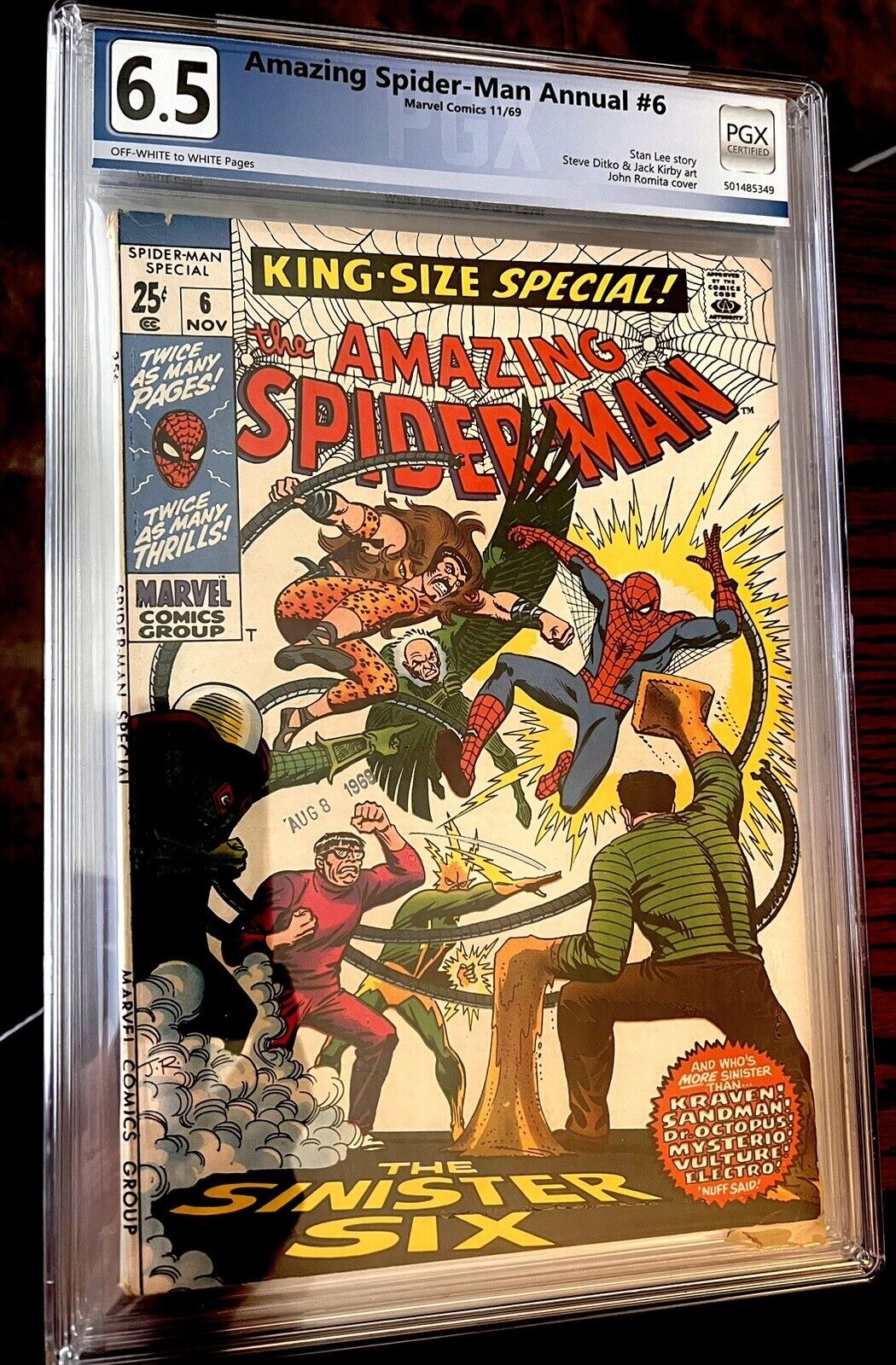 Amazing Spider-man Annual #6 (PGX 6.5) Classic Sinister Six