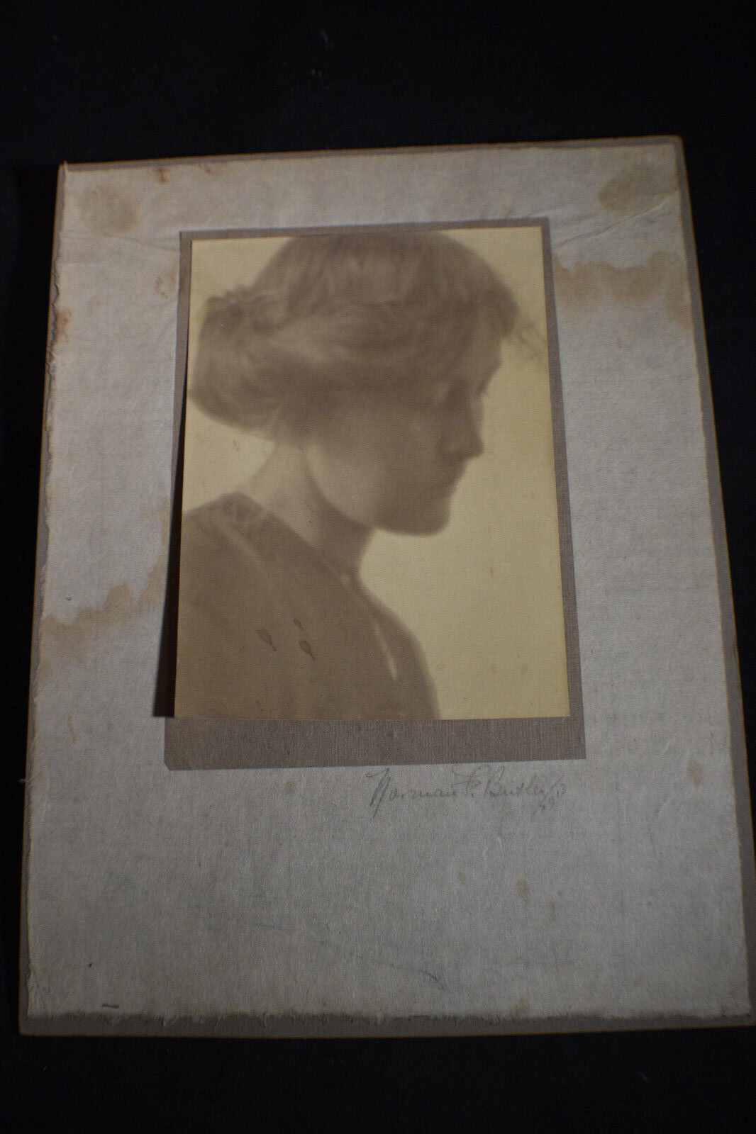 1913 *ORIGINAL* Carrie Rand Sterling Studio Photo by Normal F Butler