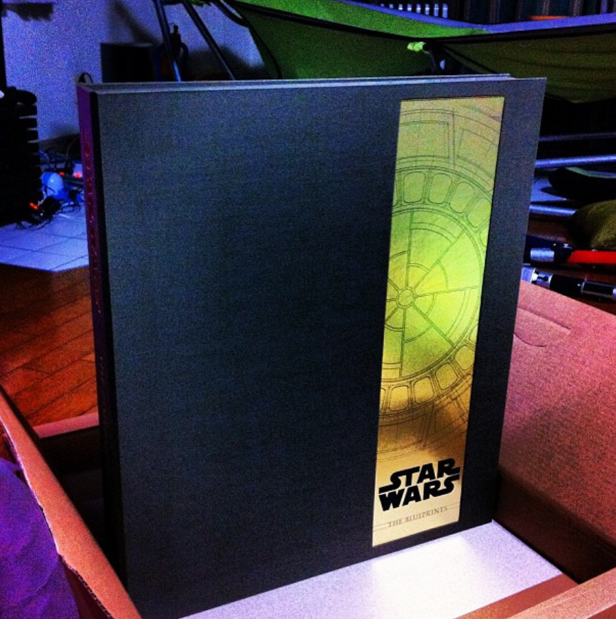 RARE Star Wars The Blueprints Limited Edition complete with brown box English