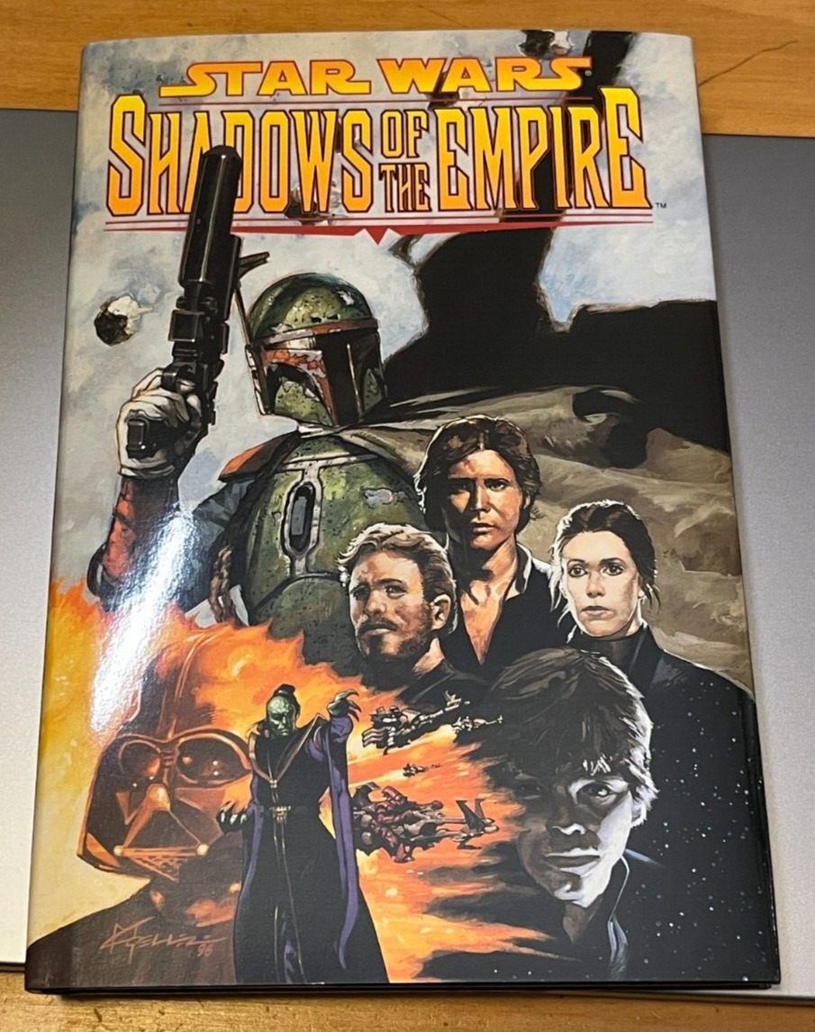 Star Wars Shadows Of The Empire Hardcover Signed Edition /1000 Wagner Russell ++