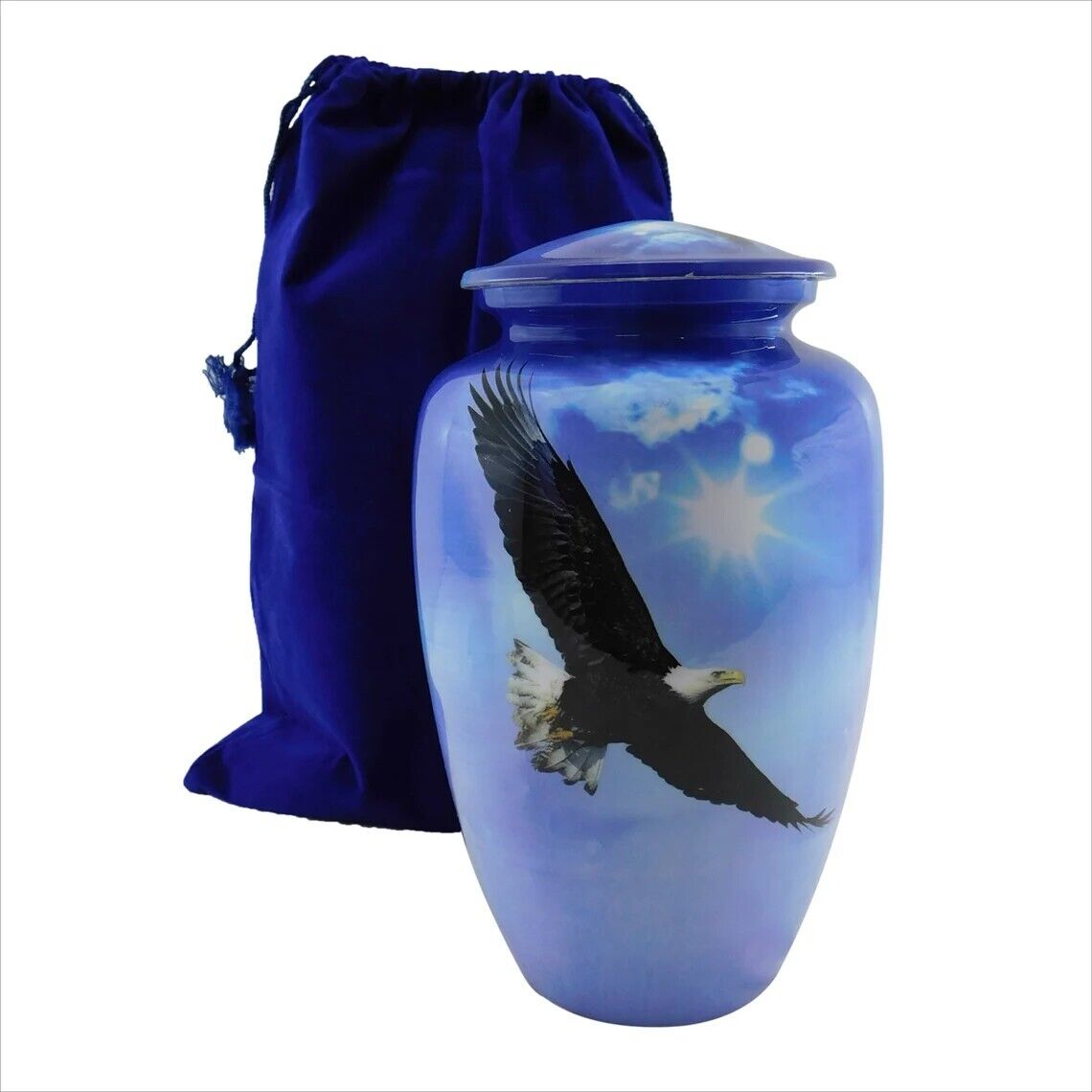 American Eagle Personalized Funeral Human Memorial Adult 10 Inch Man/Women Gift