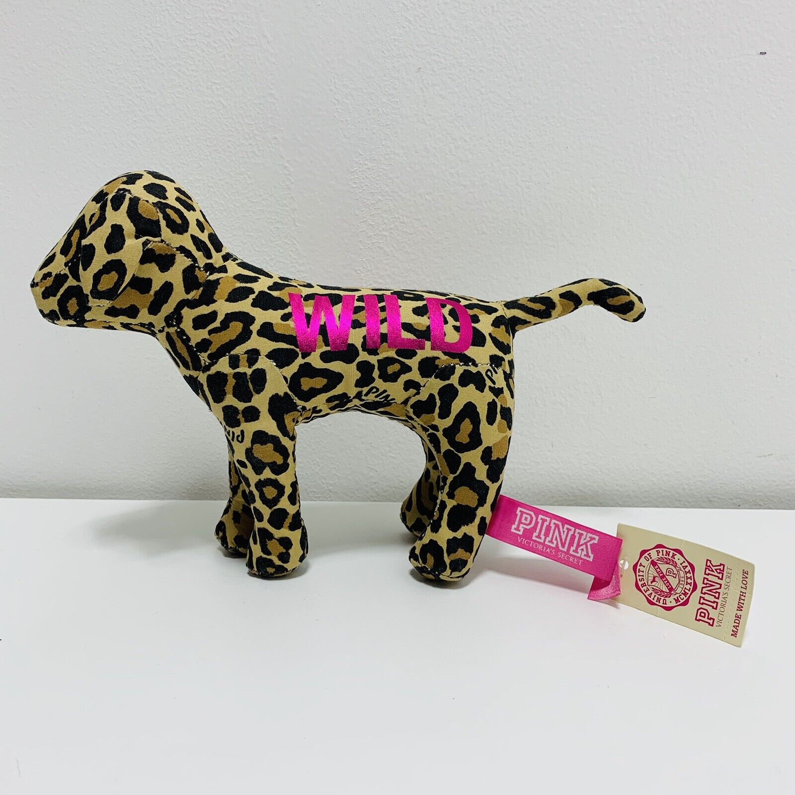 New Victoria Secret Pink Plush Dog 6\