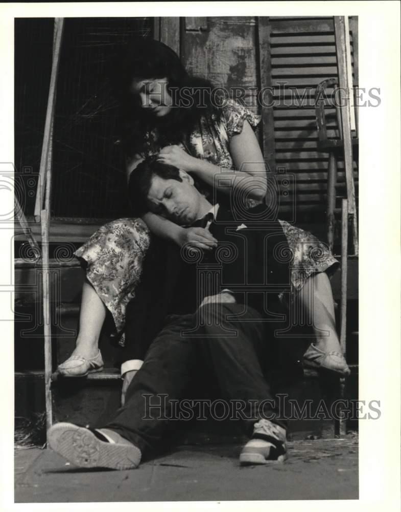 1988 Press Photo Sea View Playwright\'s Theater play \