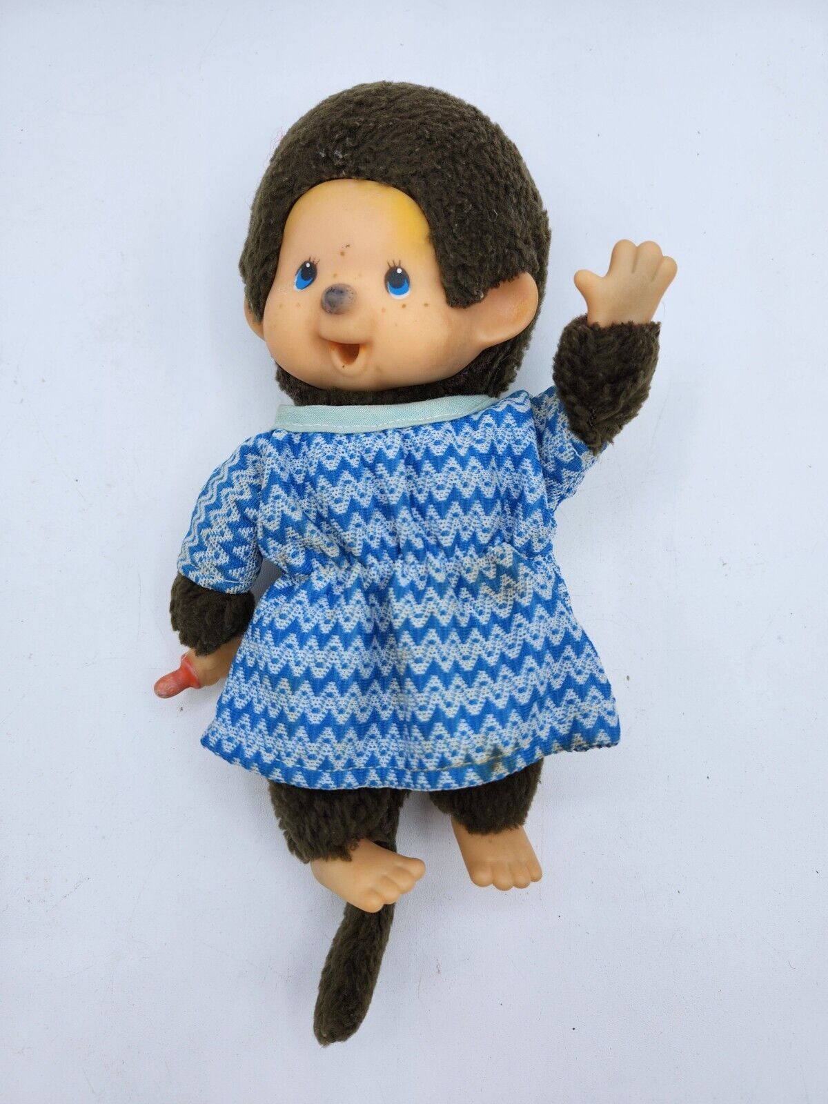 1974 Mattel Monchhichi Monchichi Sekiguchi Plush Doll Vintage Toy