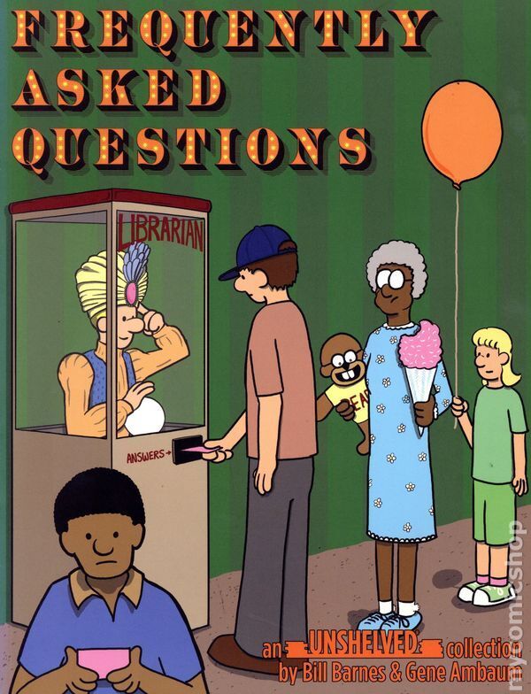 Frequently Asked Questions TPB #1-1ST FN 2008 Stock Image