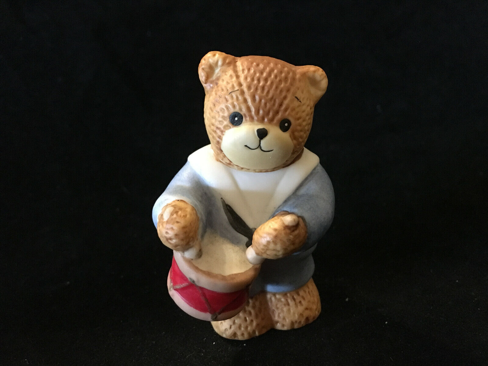 Lucy & Me 12 Days Of Christmas Bear 12th Day 12 Drummers Drumming 1987 Rare