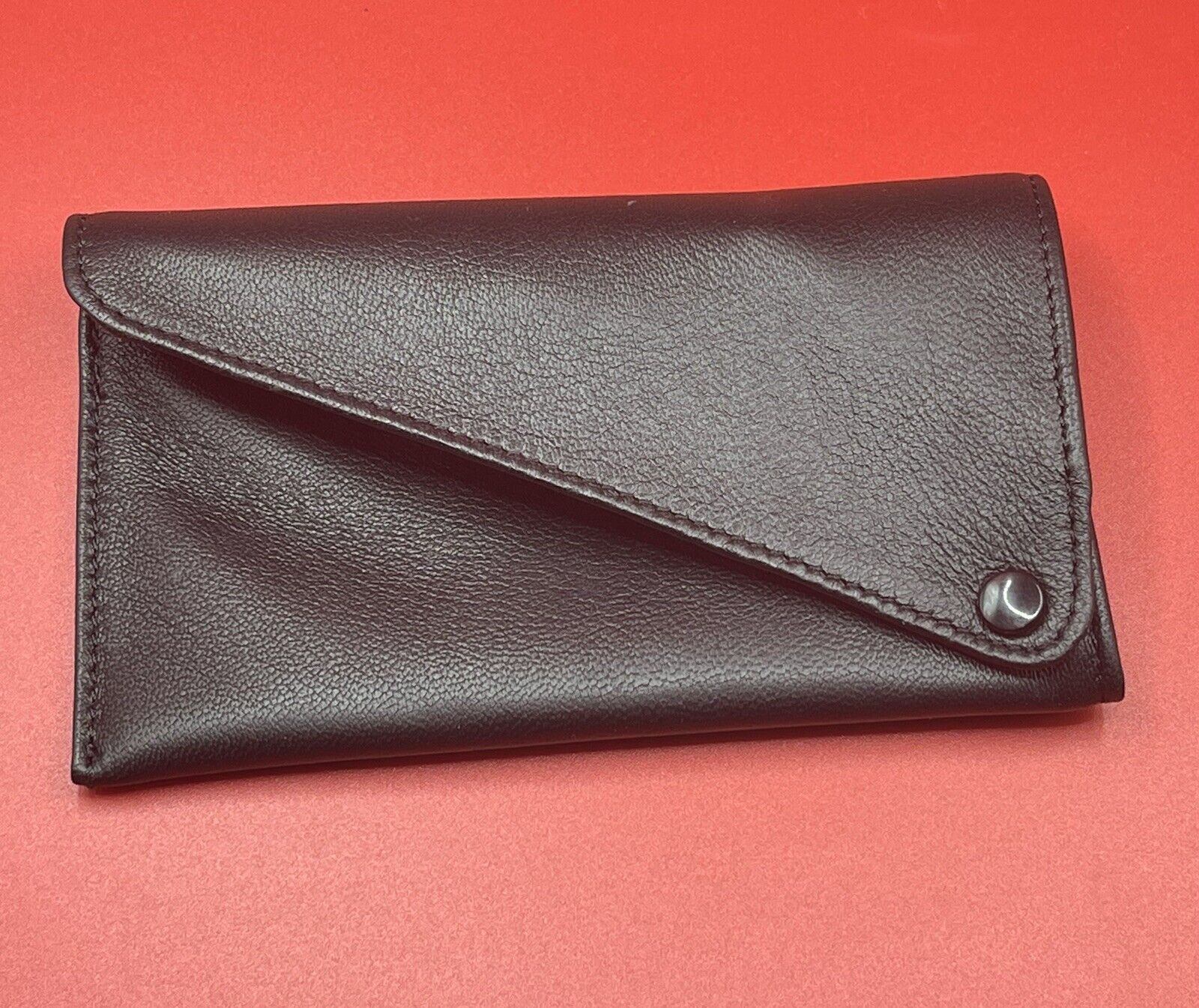 Dunhill the white spot Black Soft leather pipe tobacco pouch