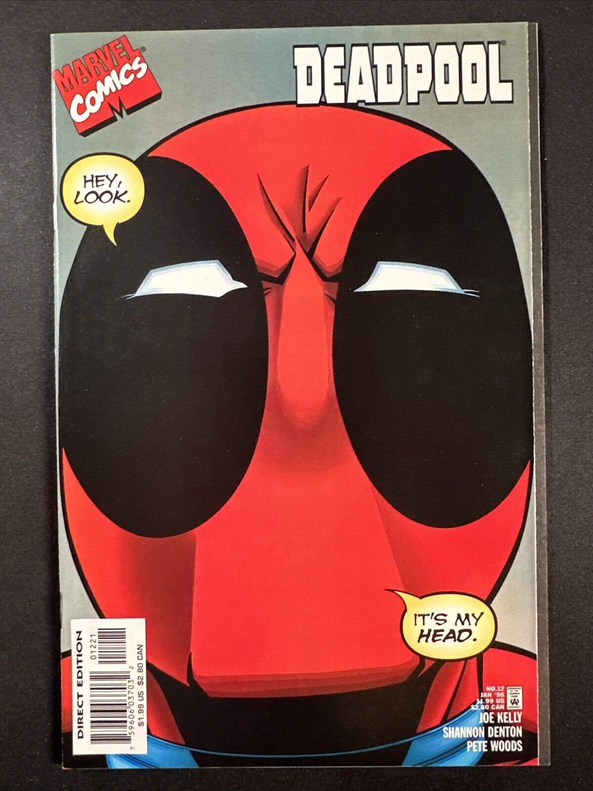 Deadpool #12 1997 Series Marvel Comics X-Men comic 1st Print Near Mint *A2