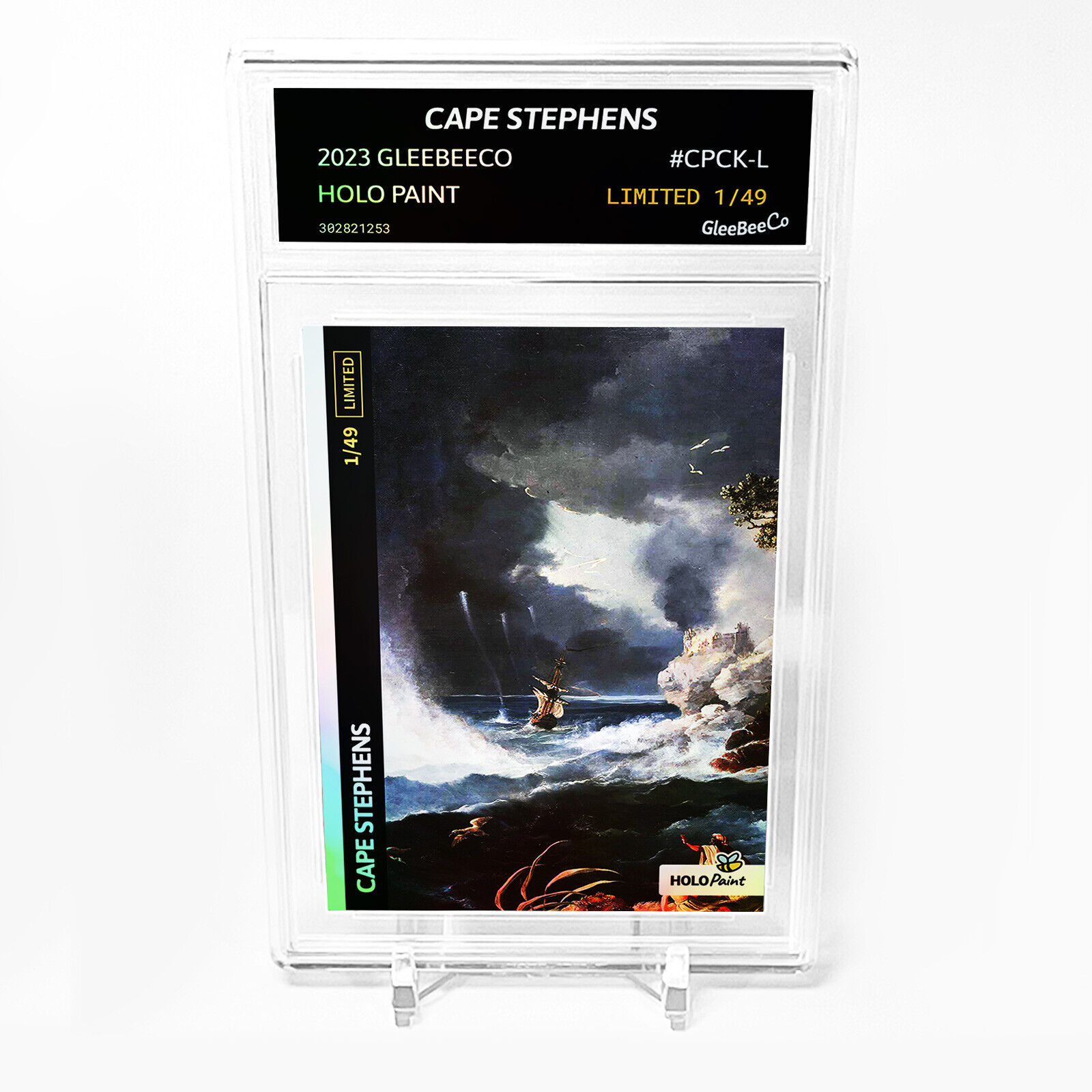 CAPE STEPHENS Card 2023 GleeBeeCo Holo Paint Slabbed #CPCK-L Only /49