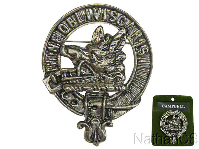 Campbell Scottish Clan Crest Badge