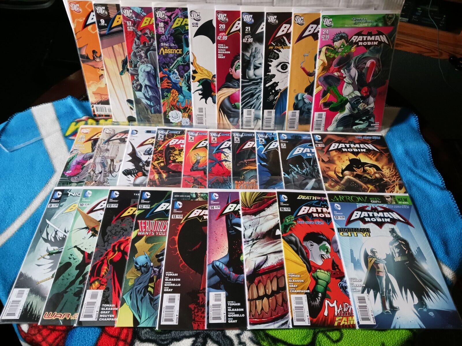 Batman and Robin (2009, DC) Lot of 29 Issues  VF+ to NM-See List