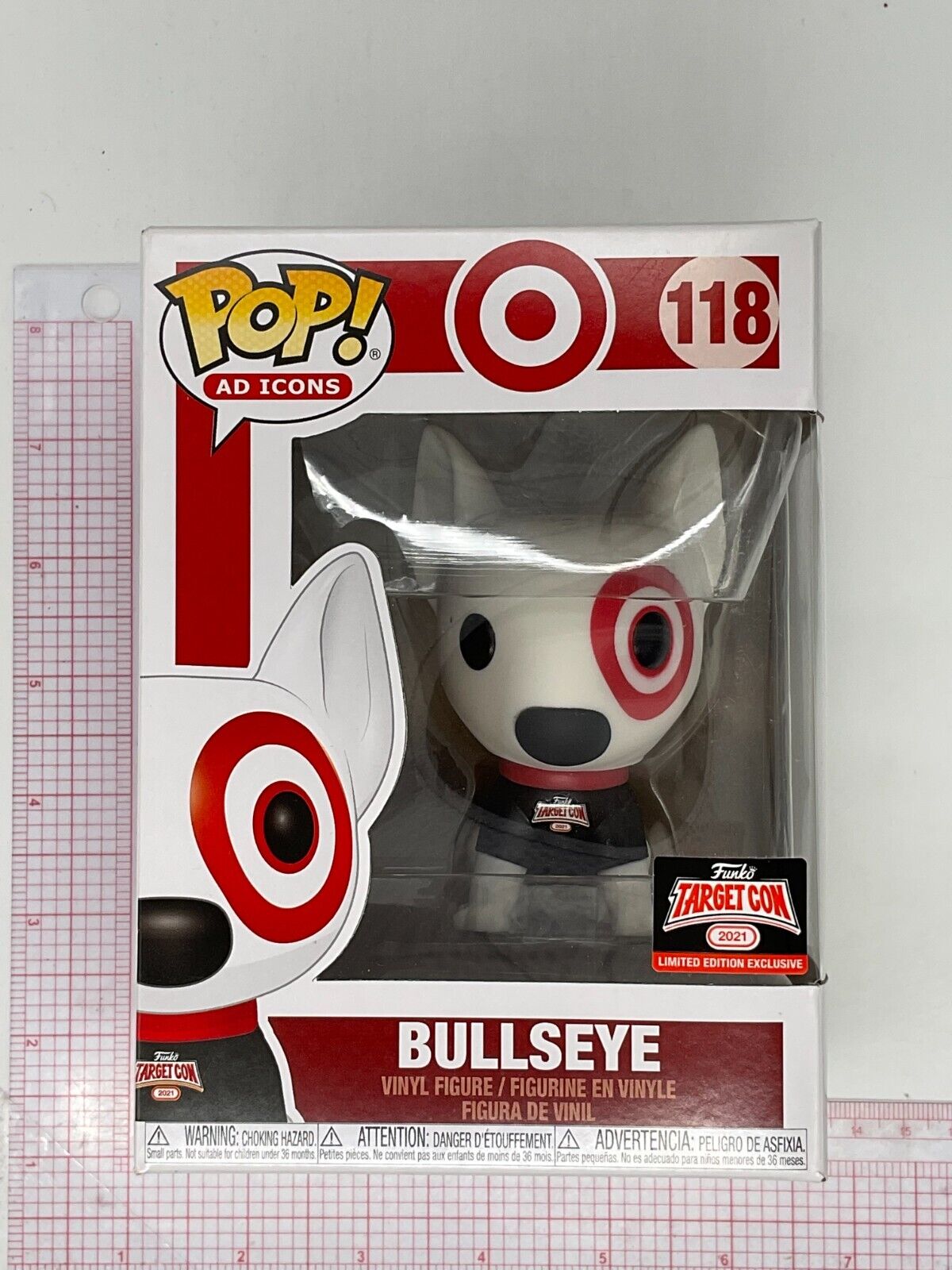 Funko Pop Ad Icons - Target: Bullseye #118 2021 Target Con Exclusive B04