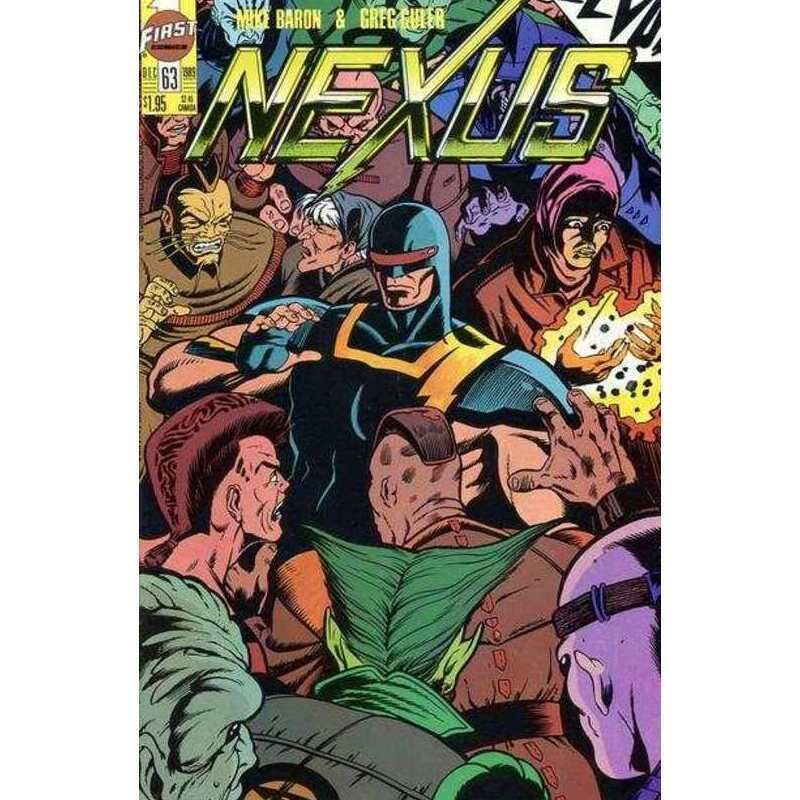 Nexus #63  - 1983 series Capital comics NM+ Full description below [k\\