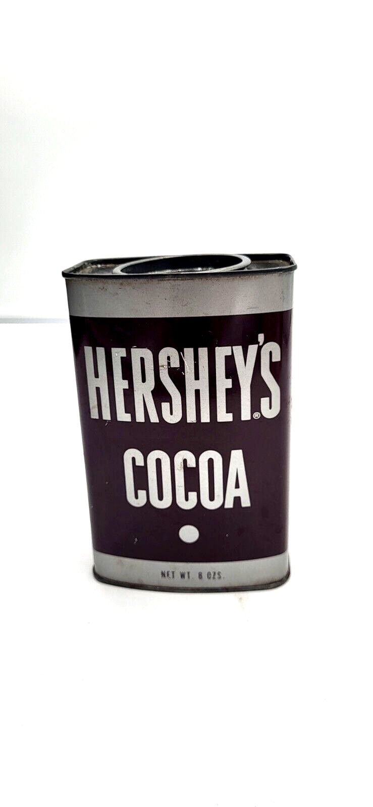Vintage HERSHEY'S COCOA TIN 8 oz