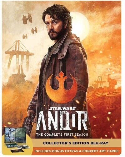 Andor: The Complete First Season [New Blu-ray] Collector\'s Ed, Steelbook, Subt