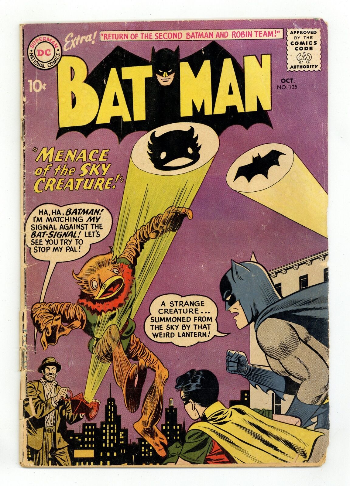 Batman #135 GD- 1.8 1960