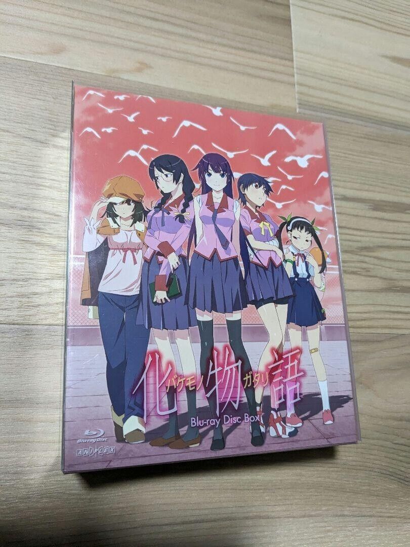 Bakemonogatari Complete Series Blu-ray Box 6 Discs Limited Edition Aniplex Japan