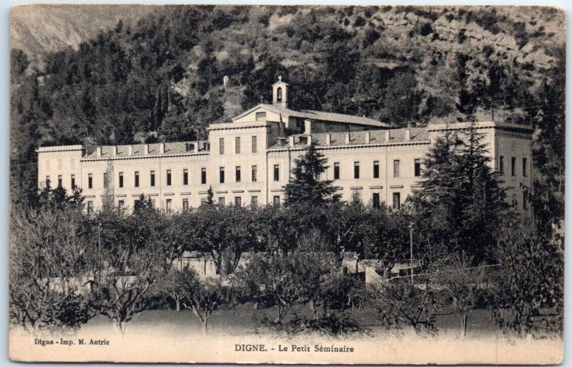 Postcard - The Minor Seminary - Digne, France